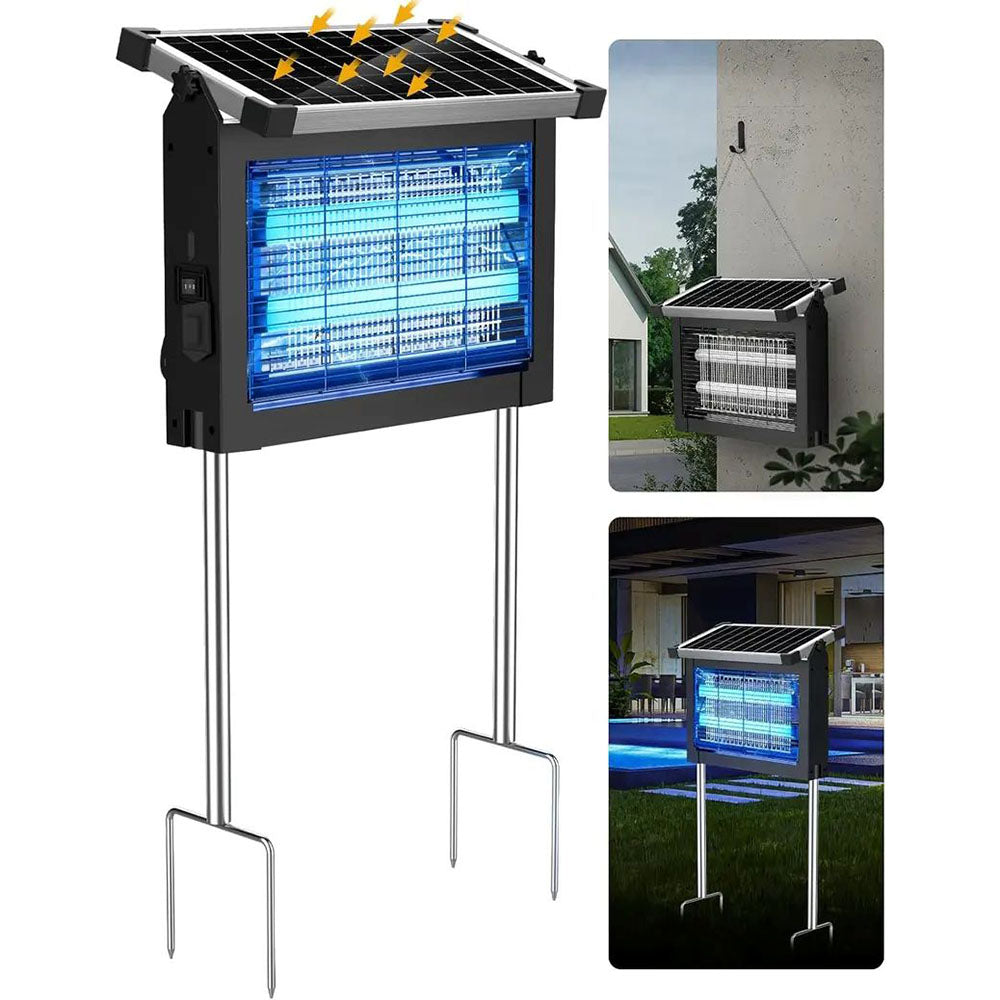 Solar Bug Zapper – Outdoor Waterproof Mosquito Killer