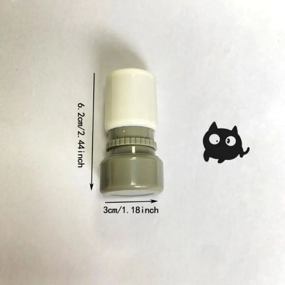 Cute Self-Inking Cat Stamps – 8 Playful Designs