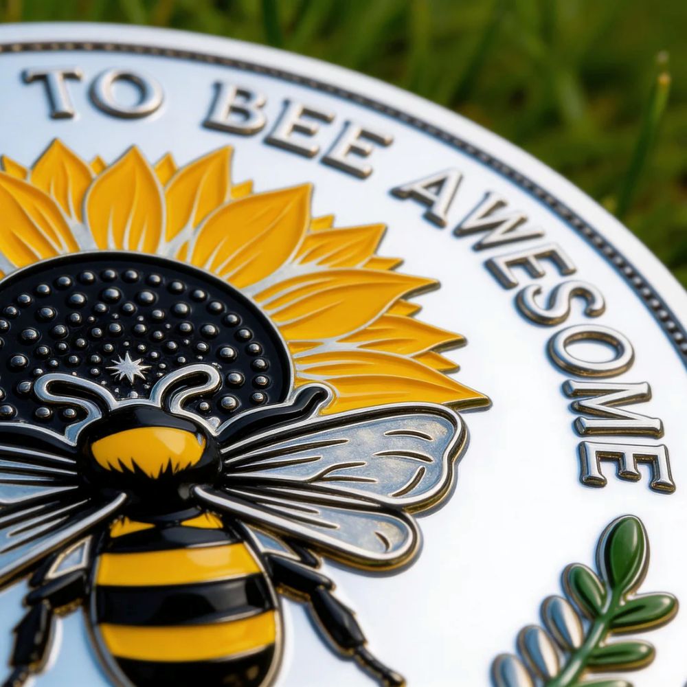 Bee Kind Positivity Coin – Inspirational Bee Gift