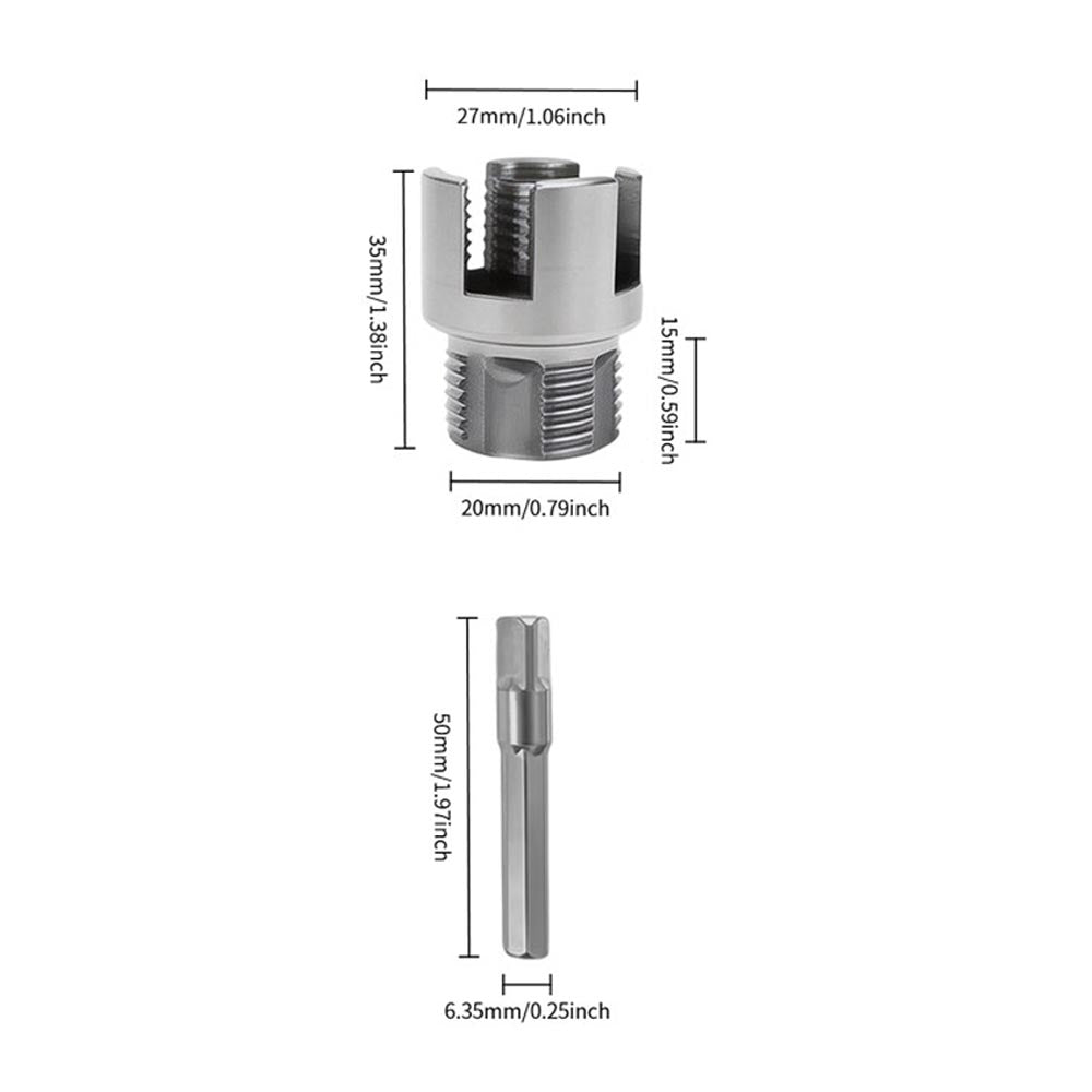 Integrated Internal & External Pipe Threading Tool