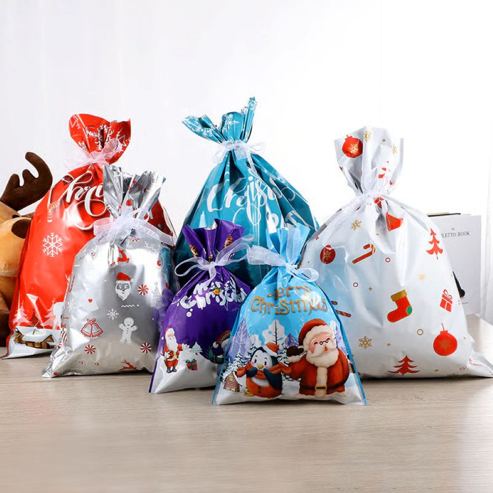 MerryPouch™ Reusable Christmas Tie Gift Bags