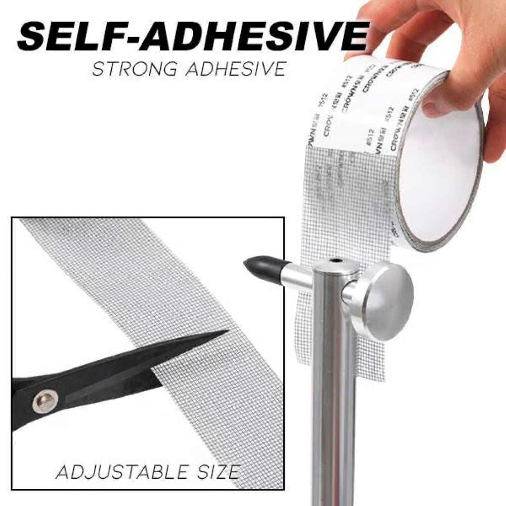 Ultra-Strong Window Screen Repair Tape – Fix Holes in Seconds