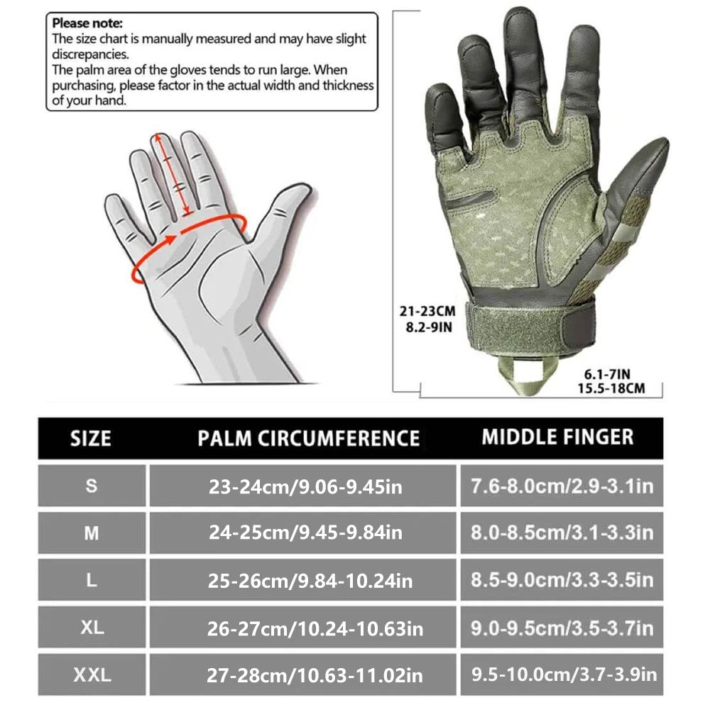 Tactical Touchscreen Gloves – Hard Knuckle Protection & Grip