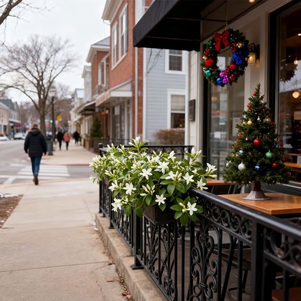 Perfume Jasmine Seeds – Winter Planting, Perennial Blooms & Fragrant Garden Elegance (Only seeds, without flower pot)