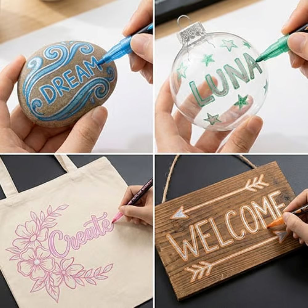 Dreamy Sparkle Dual-Line Contour Pen