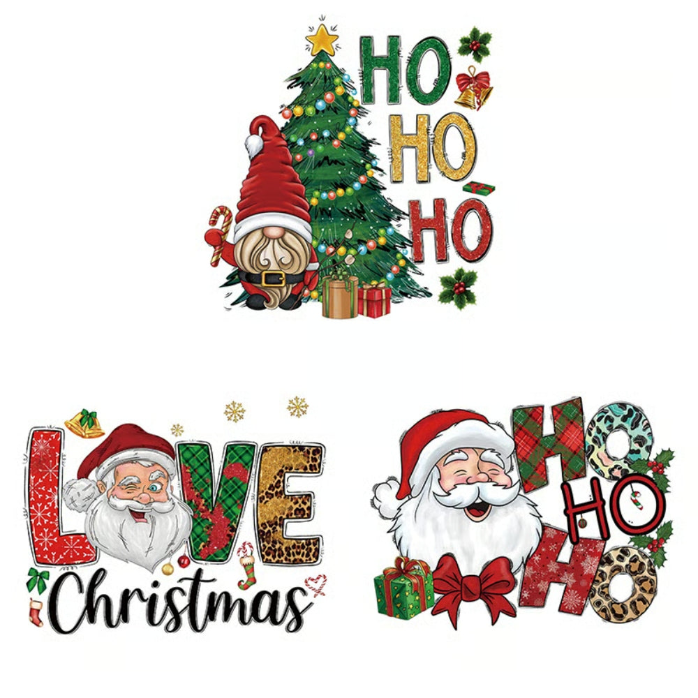 Christmas Mystery DTF Transfer Bundle for T-Shirts, Totes & DIY Gifts