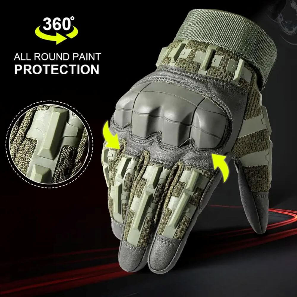 Tactical Touchscreen Gloves – Hard Knuckle Protection & Grip
