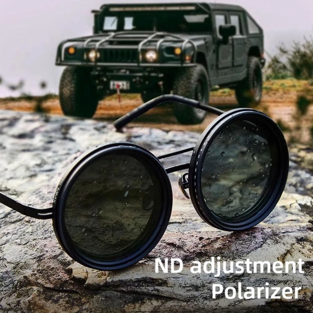 ND9 Adjustable Polarized Sunglasses – 9-Level Light Control UV400 Protection
