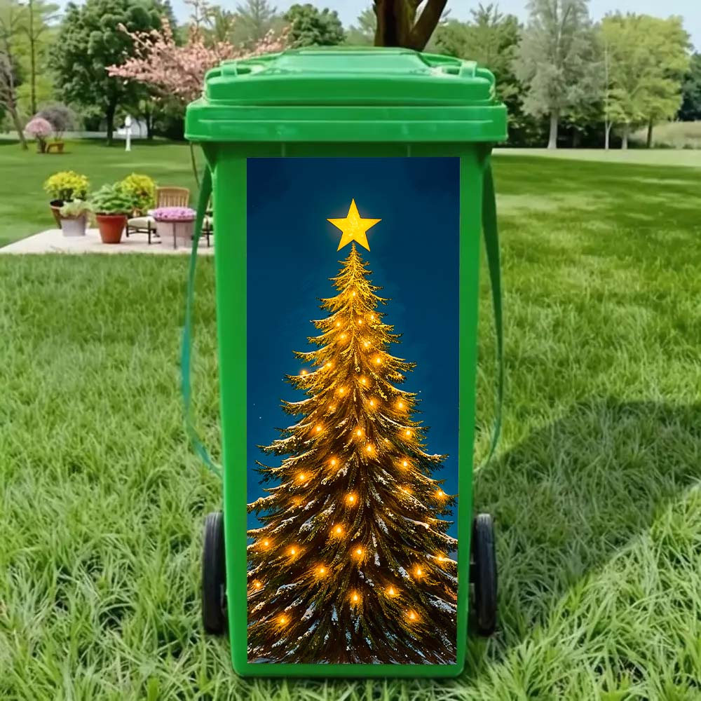 Funny Animal Bin Sticker – Make Your Trash Can Stand Out