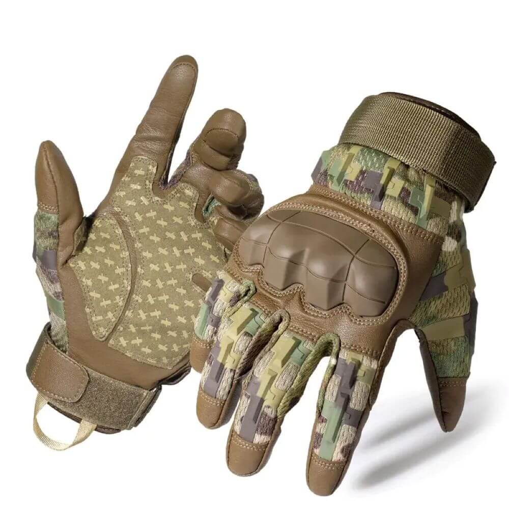Tactical Touchscreen Gloves – Hard Knuckle Protection & Grip