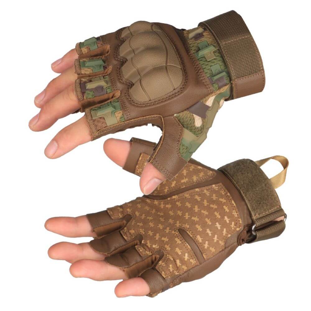 Tactical Touchscreen Gloves – Hard Knuckle Protection & Grip