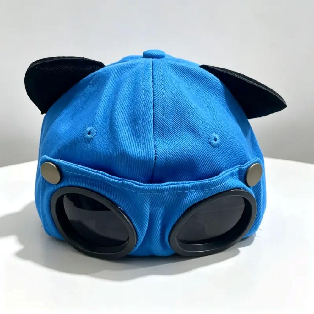 Pilot Baseball Cap with Goggles