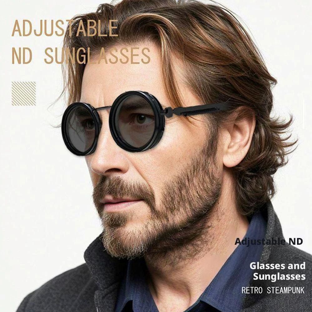 ND9 Adjustable Polarized Sunglasses – 9-Level Light Control UV400 Protection