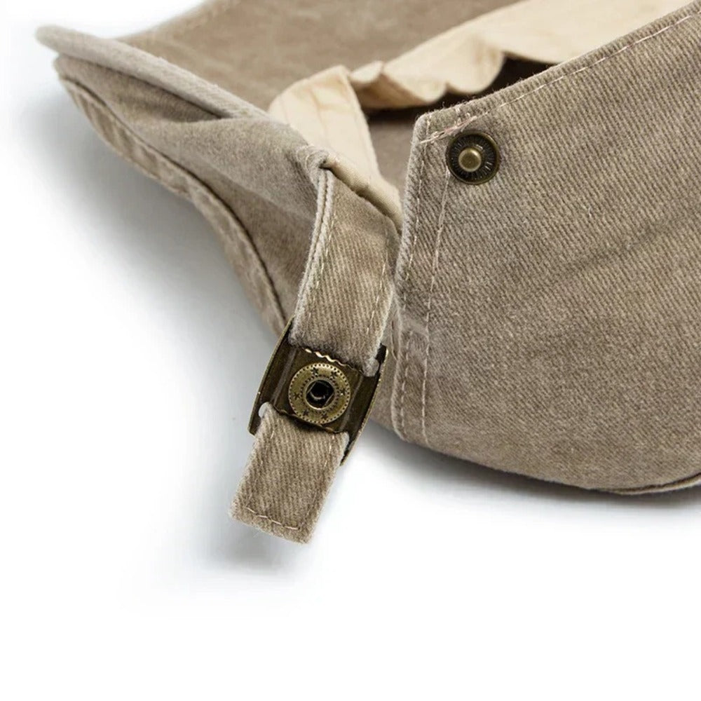 Classic Denim Flat Cap – Timeless Style, Everyday Comfort