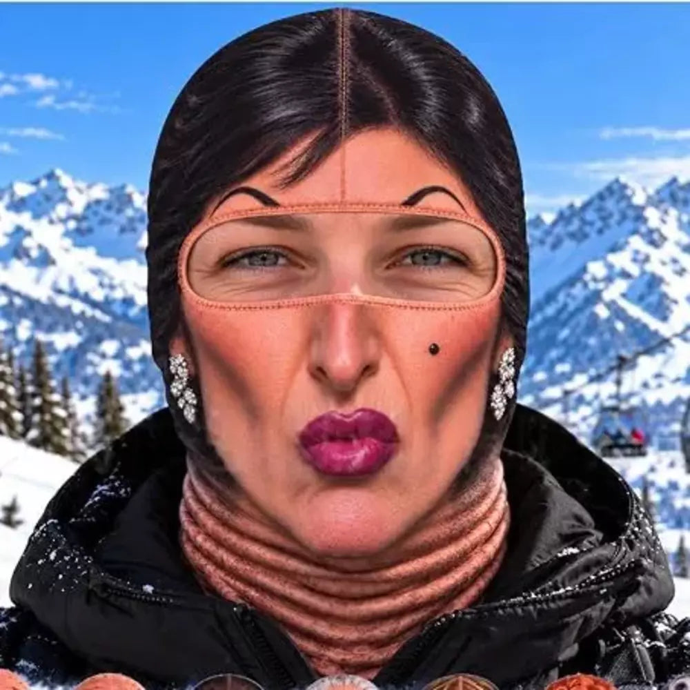 Funny Face Ski Mask