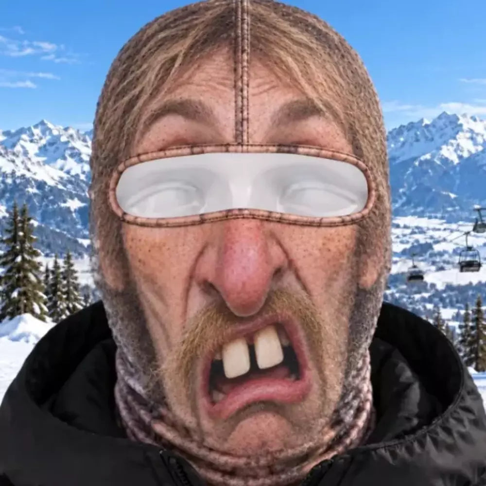 Funny Face Ski Mask