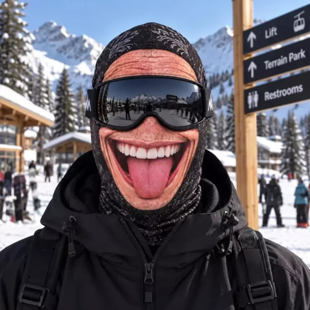 Funny Face Ski Mask