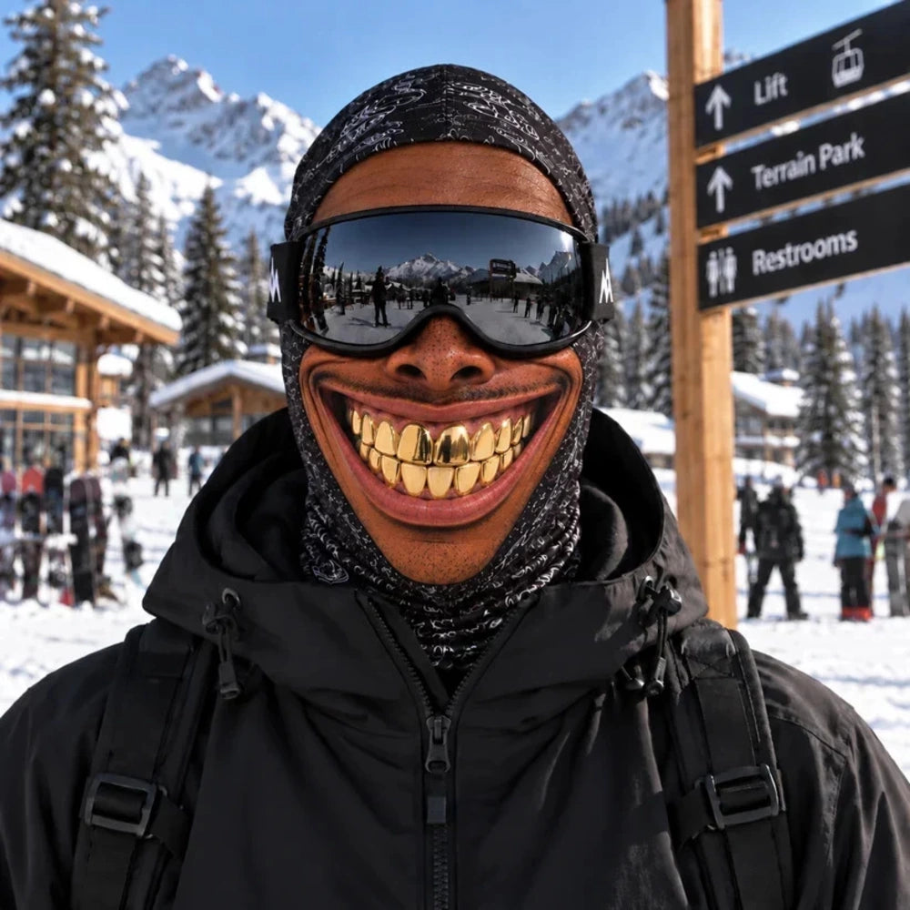 Funny Face Ski Mask