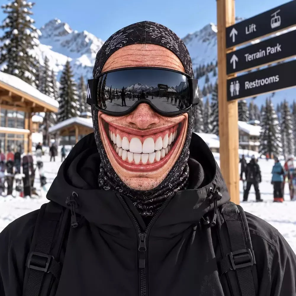 Funny Face Ski Mask