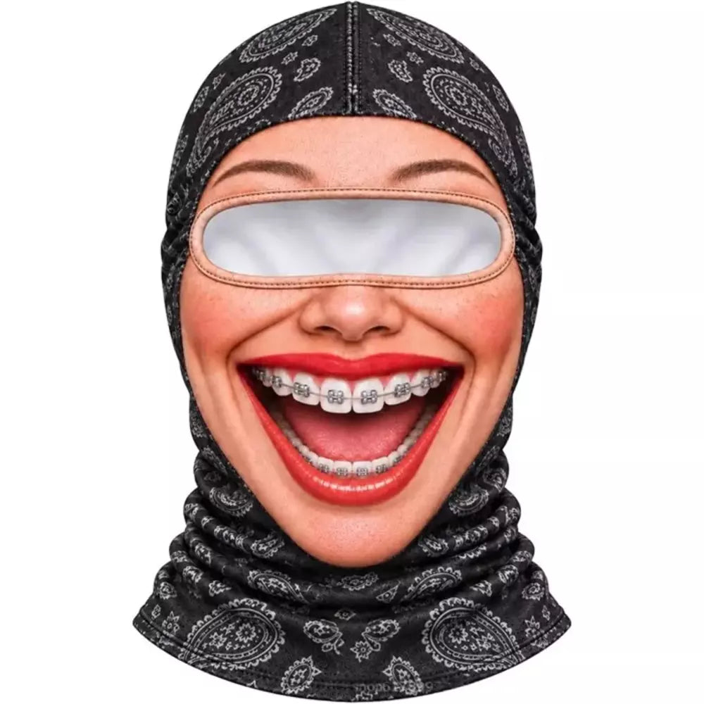Funny Face Ski Mask