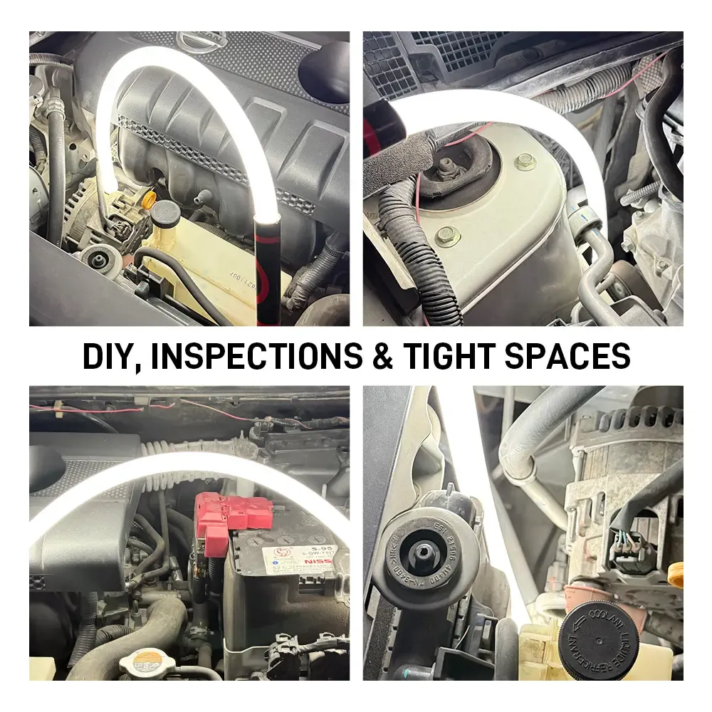 Flexible LED Work Light Stick – Rechargeable Mechanic Flashlight