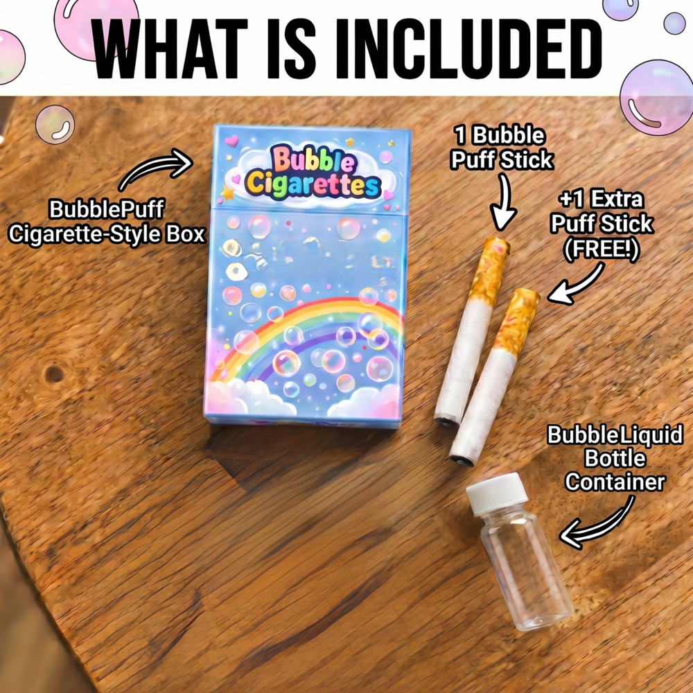 Bubble Puff – The Fake Smoke That Blows Bubbles