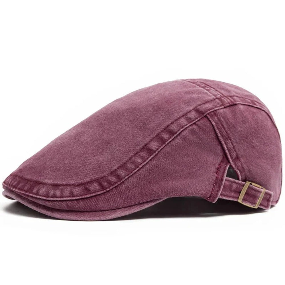 Classic Denim Flat Cap – Timeless Style, Everyday Comfort