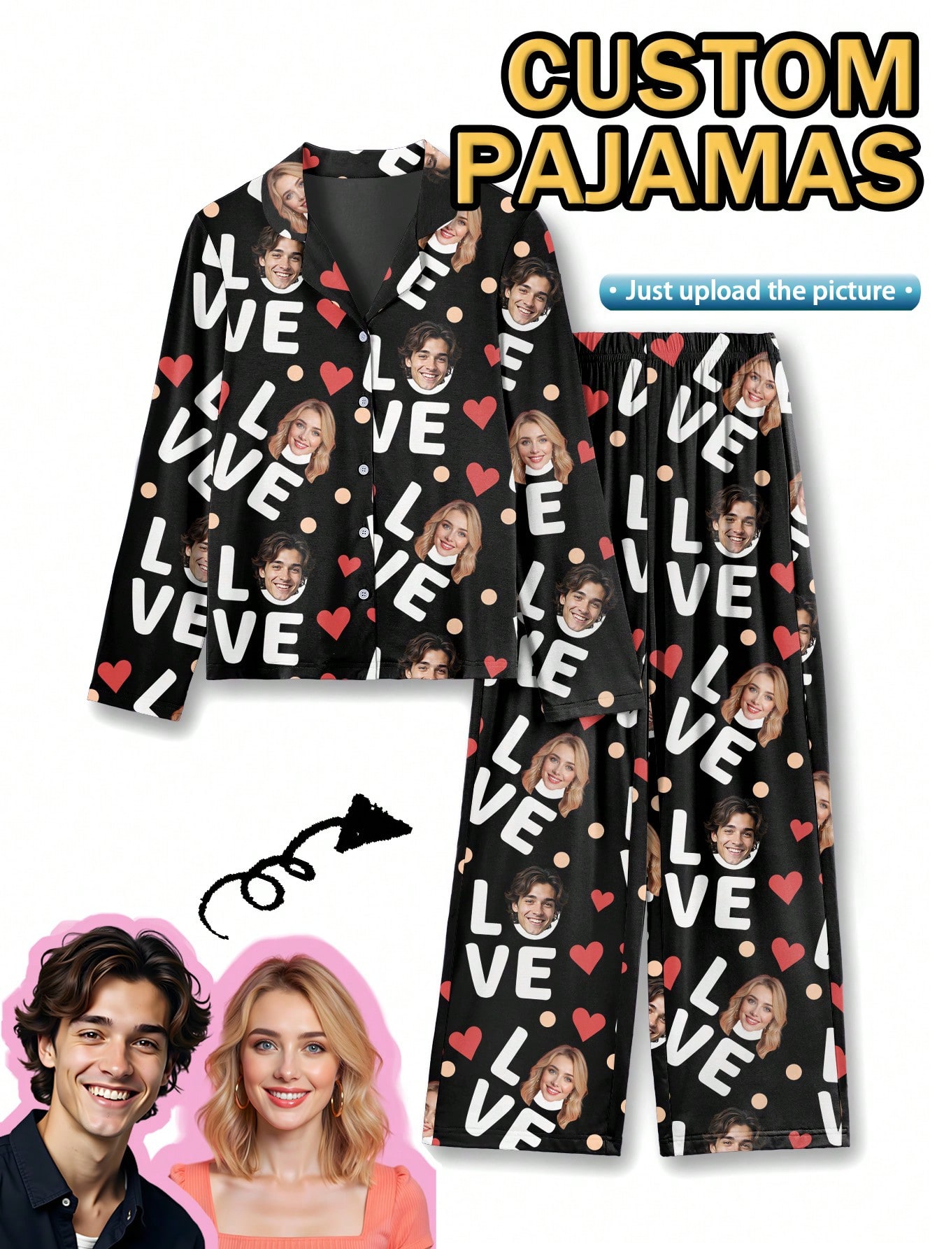Personalized women's pajama