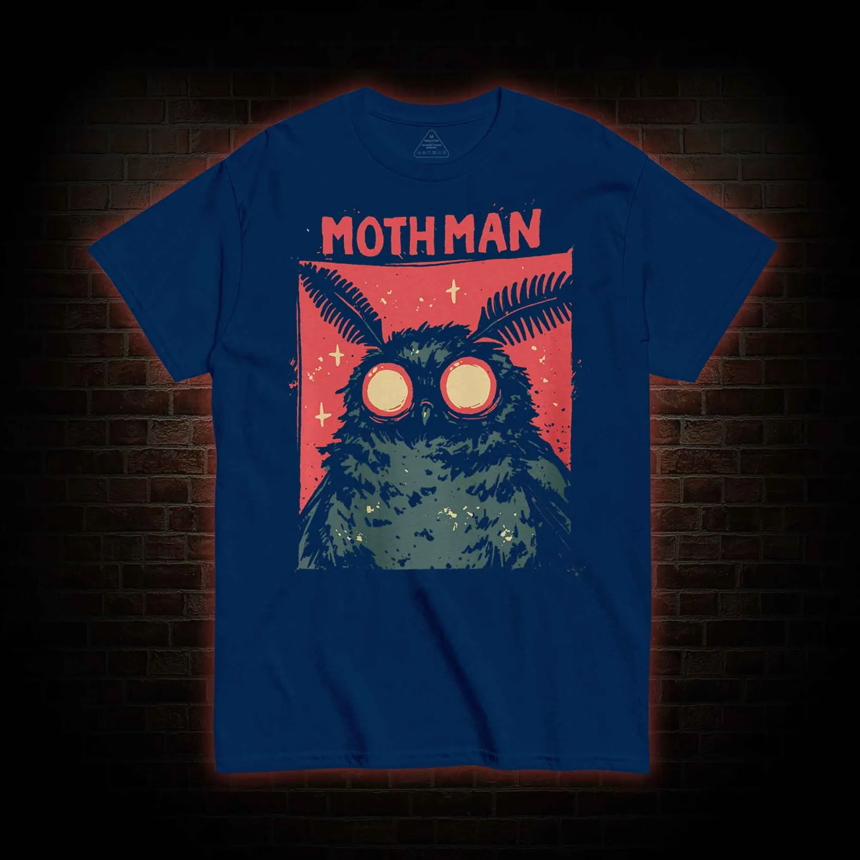 Cryptid Mothman Washed T-shirt