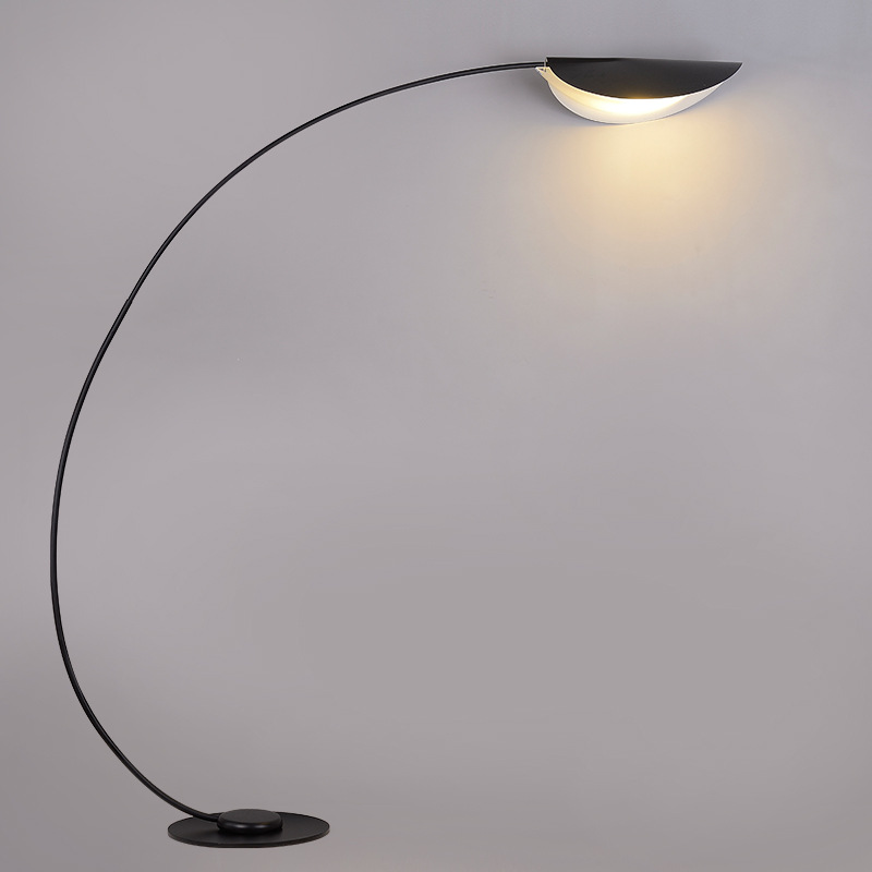 Nordic designer creative bedroom floor lamp living room floor lamp warm vertical table lamp personality bedside LED floor lamp