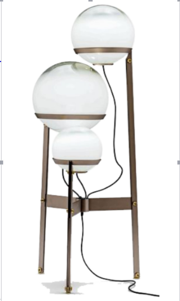 Nordic living room bedroom light luxury modern simple glass lamps