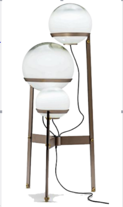 Nordic living room bedroom light luxury modern simple glass lamps