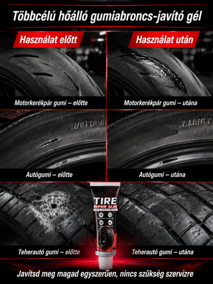 🚗 Javítsd meg az abroncsot saját kezűleg percek alatt – bontás nélkül! 