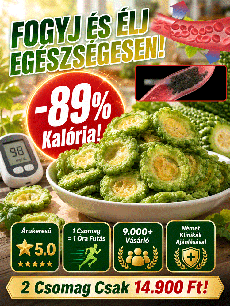 🍏🥩Prémium Keserű Dinnye Chips – Természetes Vércukorszint Támogatás | Buy 4 Get 4 Free