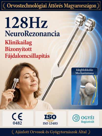 ✨Univerzális 128Hz-es Rezgős Eszköz Testi-Lelki Lazításhoz | Izomregeneráció & Alvástámogatás | Prémium Otthoni Fizioterápia
