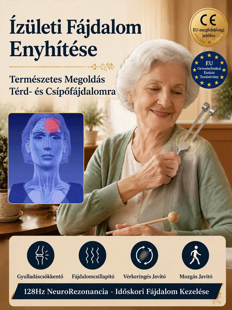 ✨Univerzális 128Hz-es Rezgős Eszköz Testi-Lelki Lazításhoz | Izomregeneráció & Alvástámogatás | Prémium Otthoni Fizioterápia
