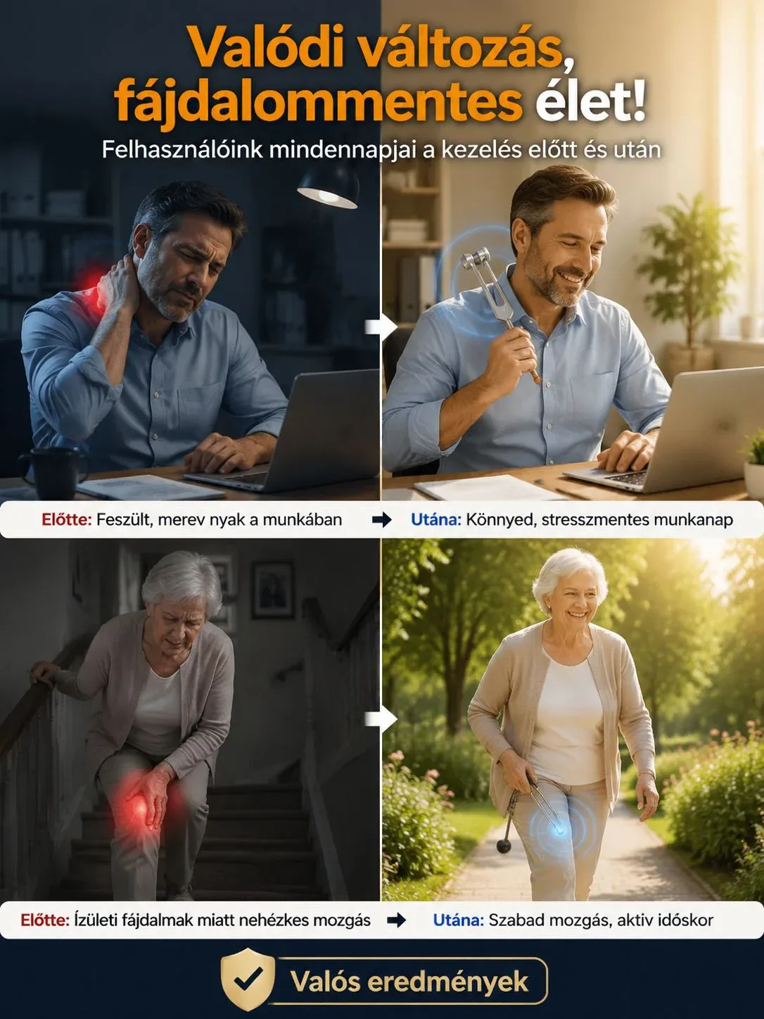 ✨Univerzális 128Hz-es Rezgős Eszköz Testi-Lelki Lazításhoz | Izomregeneráció & Alvástámogatás | Prémium Otthoni Fizioterápia