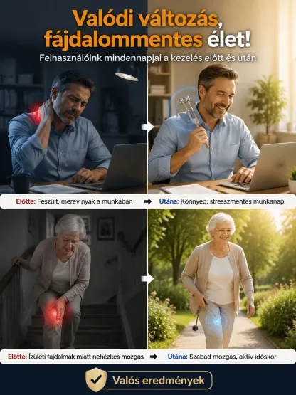 ✨Univerzális 128Hz-es Rezgős Eszköz Testi-Lelki Lazításhoz | Izomregeneráció & Alvástámogatás | Prémium Otthoni Fizioterápia