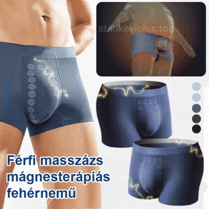 Férfi masszázs mágnesterápiás fehérnemű