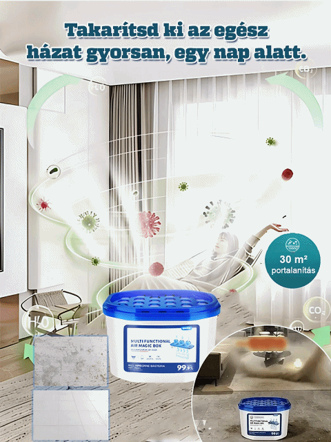 Poreltávolító varázsdoboz