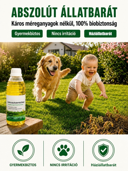 🌿【Egyetlen permetezéssel a gyomokat és cserjéket gyökerestül elpusztítja, hatástalanság esetén a pénz tízszeresét visszakapja】