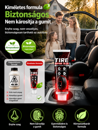🚗 Javítsd meg az abroncsot saját kezűleg percek alatt – bontás nélkül! 