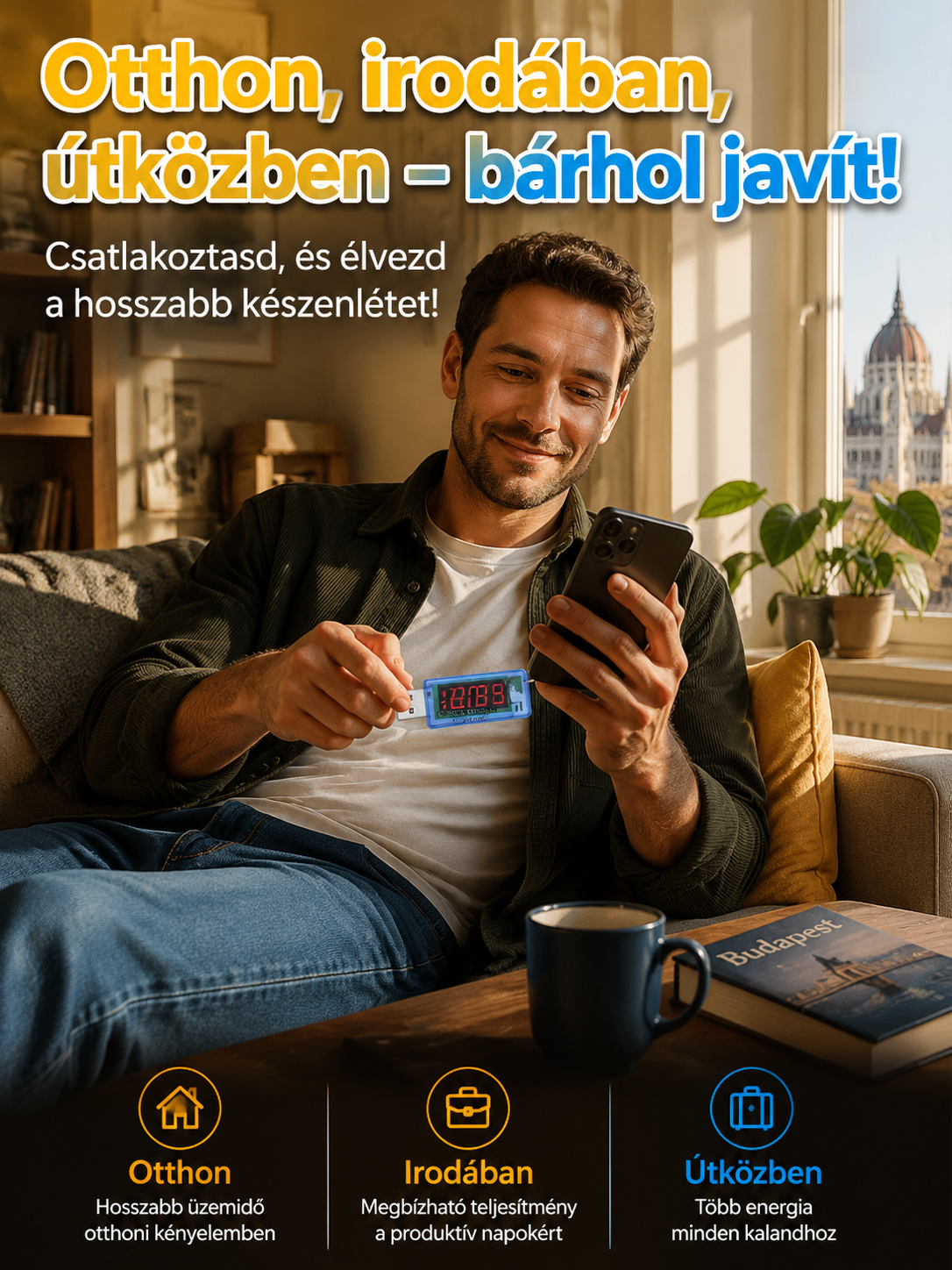 📱Megoldás a melegedésre és a gyors merülésre! Intelligens telefonjavító! Minden márkához tökéletes!🌐