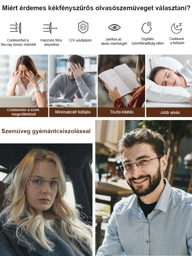EGYETLEN SZEMÜVEG MINDENHEZ! 0,01 másodperc alatt igazodik a szemedhez