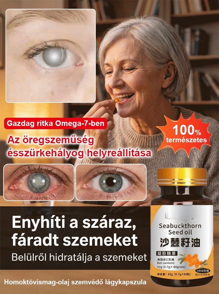 Enyhíti a rossz látást, a száraz szemet, a fényérzékenységet és a szél okozta könnyezést.
