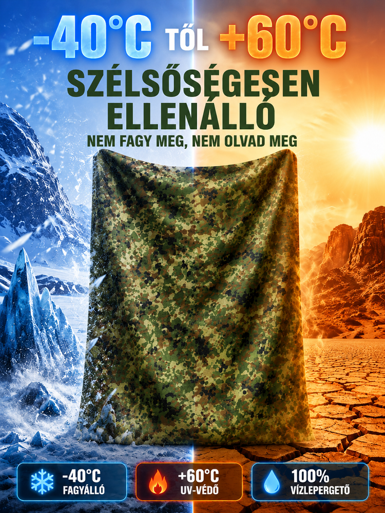 Mutatjuk a vadászat új generációját:  Zéró hősugárzás, fizikai szintű teljes láthatatlanság!🌲👁️‍🗨️
