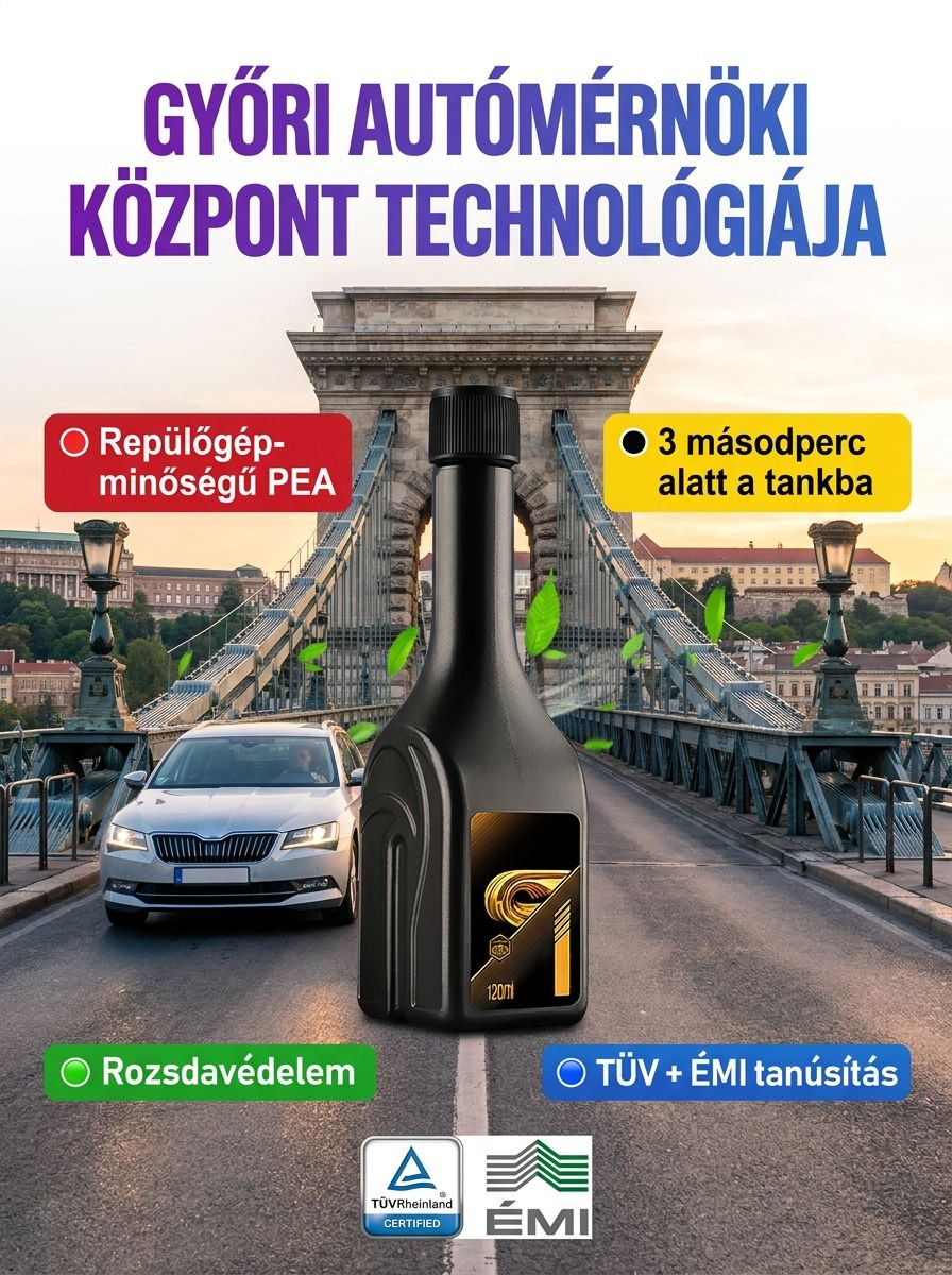 🚗💨 Hiányzik az erő, nőtt a fogyasztás, vagy rángat az alapjárat? Egyetlen flakon megoldja a problémát – varázsolja újjá a motort!