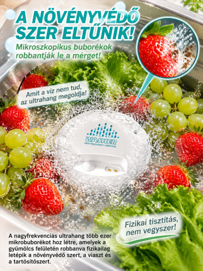 🥦【Másodpercek alatt elpusztítja a mezőgazdasági maradványokat és parazitákat】Hordozható ultrahangos g