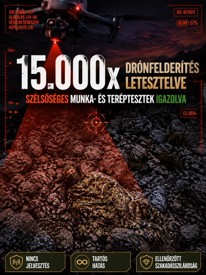 Mutatjuk a vadászat új generációját:  Zéró hősugárzás, fizikai szintű teljes láthatatlanság!🌲👁️‍🗨️