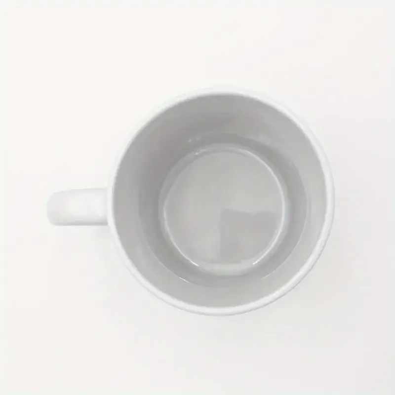 Charming 11oz White Ceramic Coffee Mug